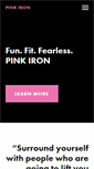 Mobile Screenshot of pinkiron.com